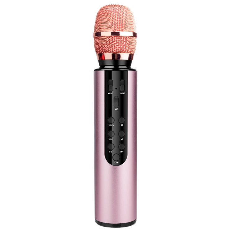 K3 Bluetooth 5.0 Karaoke Wireless Bluetooth Condenser Microphone with Live Stereo Sound