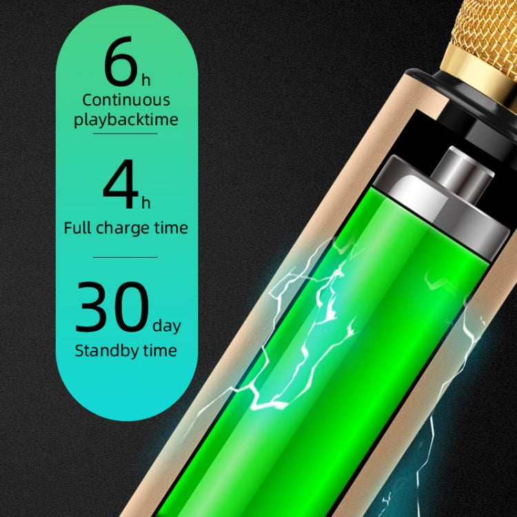 Microfono Karaoke Bluetooth 5.0 Wireless con Audio Stereo