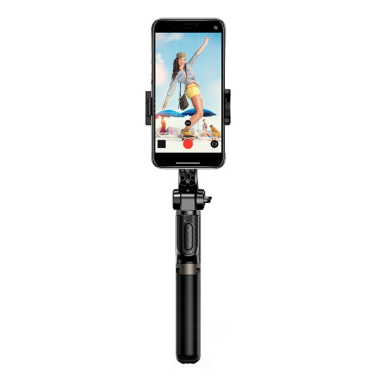 Stabilizzatore cardanico portatile H202 Pieghevole 3 in1 Bluetooth Supporto per treppiede per selfie stick remoto per smartphone, controllo quad-key, H202  Quad-Key Control