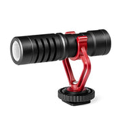 MM1 Live Recording Interview Condenser Microphone with Intelligent Noise Reduction for Cell Phone/SLR Camera/Camcorder, MM1