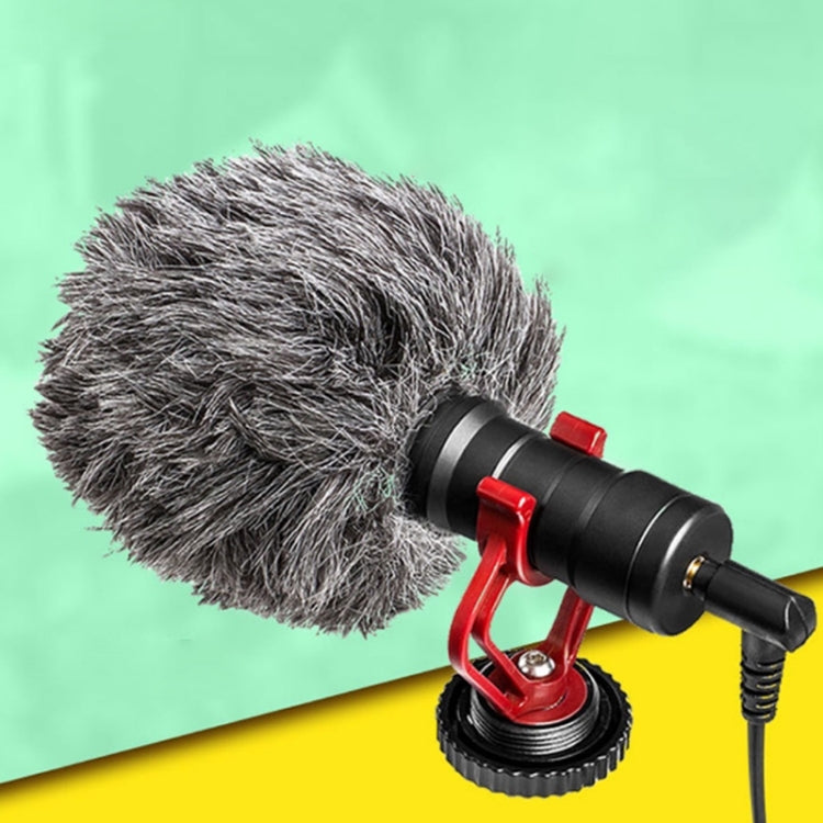 MM1 Live Recording Interview Condenser Microphone with Intelligent Noise Reduction for Cell Phone/SLR Camera/Camcorder, MM1