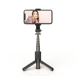 Treppiede mini Bluetooth Selfie Stick per smartphone