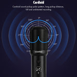Microfono USB Yanmai Q10B con staffa e LED