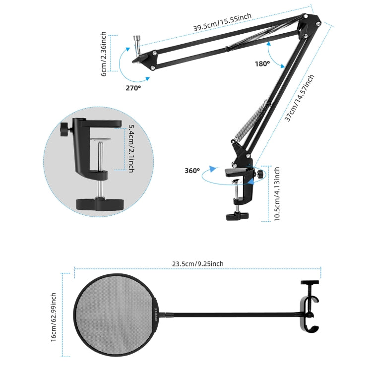 Microfono USB Yanmai X3 con regolazione volume
