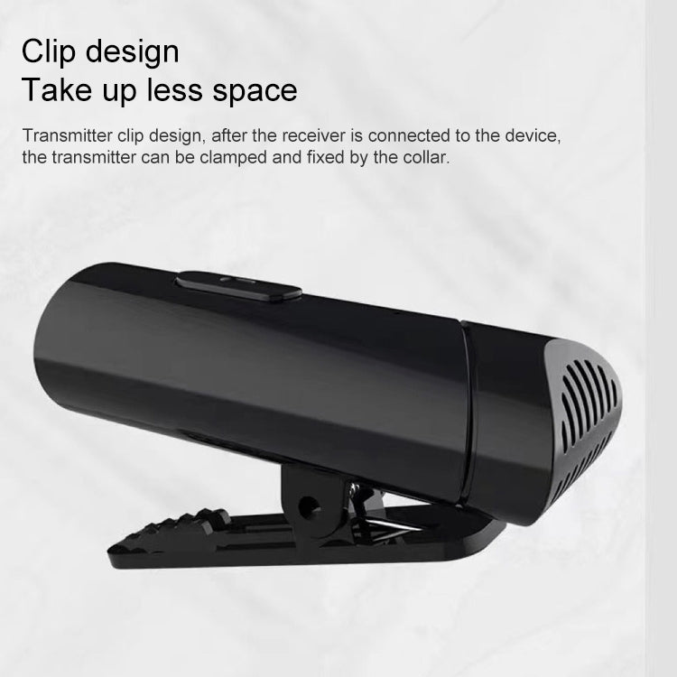 MY-M6 8-Pin Smart Noise Reduction 2.4GHz Handheld Wireless Microphone with Clip, 8 Pin