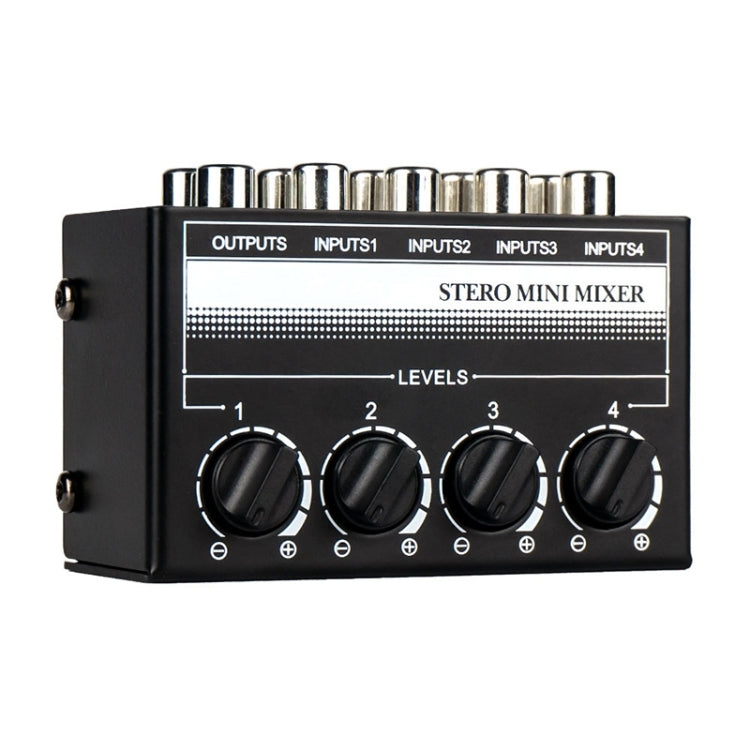 Mixer audio stereo passivo 4 canali CX400