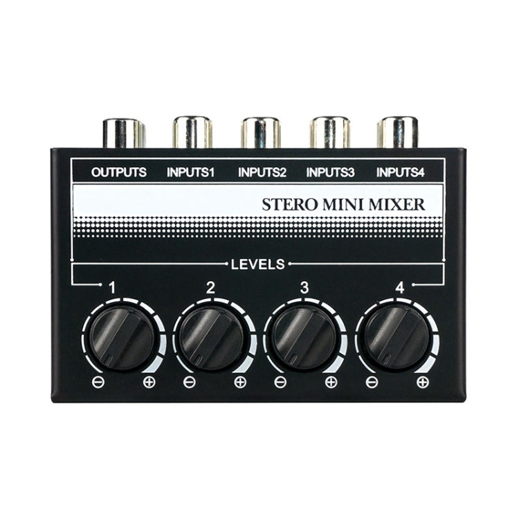 Mixer audio stereo passivo 4 canali CX400
