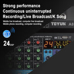 Console di missaggio audio TEYUN NA8 a 8 canali