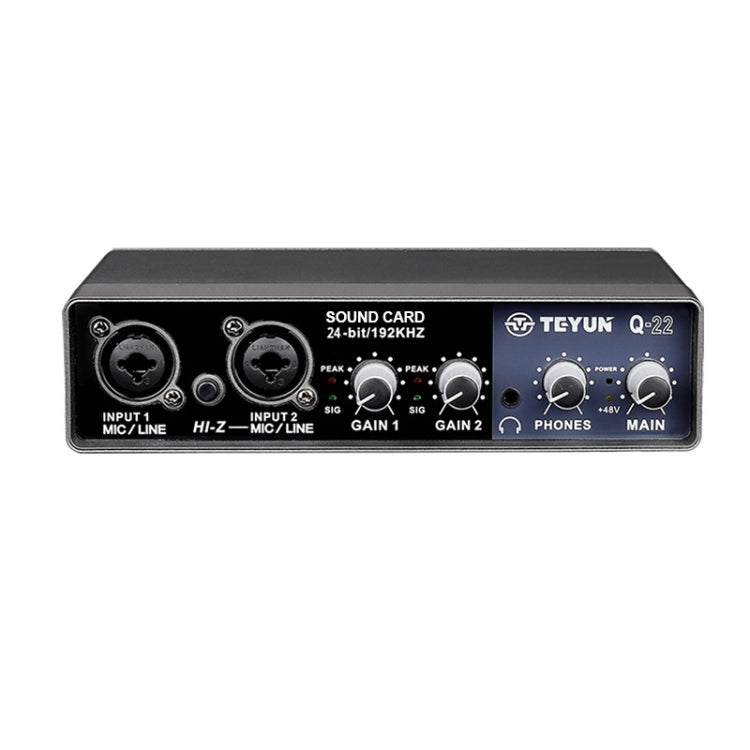 Scheda audio esterna USB TEYUN Q-22 per PC e Mac
