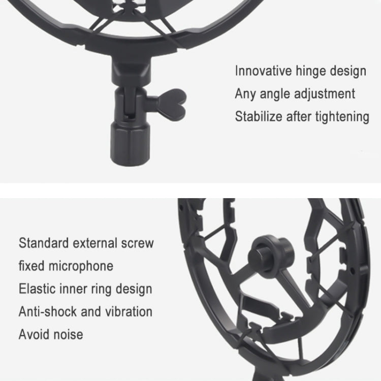 Metal Shock Mount for TEYUN T8 Live Microphone, T8