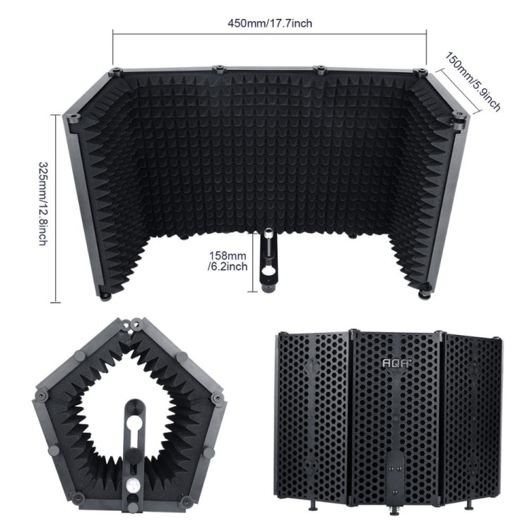 TEYUN S5 Microphone Soundproof Cover Windscreen and Sound-absorbing Accessories, S5