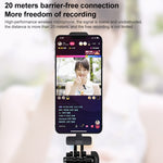 Mini microfono lavalier wireless con interfaccia Type-C
