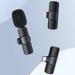 Mini microfono lavalier wireless con interfaccia 8 pin