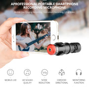 YELANGU MIC06 Microfono per registrazione su smartphone