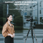 Sistema microfonico wireless YELANGU MX5S doppio canale 2,4 GHz