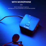 Sistema microfonico wireless YELANGU MX5S doppio canale 2,4 GHz