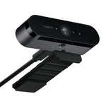 Logitech C1000e BRIO 4K HD Videocamera grandangolare per computer live con microfono, C1000e