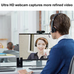 Logitech C1000e BRIO 4K HD Videocamera grandangolare per computer live con microfono, C1000e
