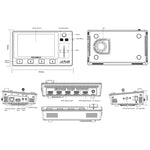 FEELWORLD L2 Plus Mixer video multicamera con schermo 5,5"