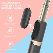 Q03 Bluetooth Remote Control Selfie Stick Tripod Phone Holder, Q03 (Black), Q03 (White)