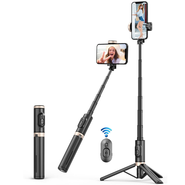 Q12 Hidden Design Reinforced Bluetooth Remote Tripod Selfie Stick, Q12 (Black), Q12s (Pink), Q12 (White)