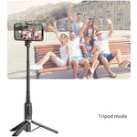 Bastone selfie con treppiede e telecomando Bluetooth