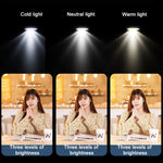 Bastone selfie con treppiede e luce di riempimento