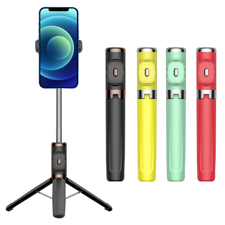 Asta per selfie con treppiede con telecomando Bluetooth, without Fill Light (Black), without Fill Light (Green), without Fill Light (Red), without Fill Light (Yellow)