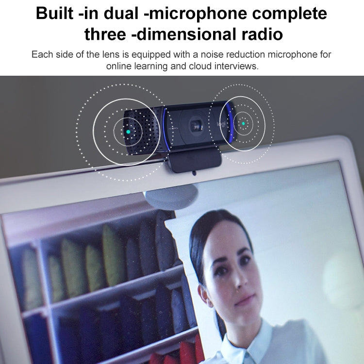 Logitech C920e HD Pro Webcam Widescreen Video Chat Registrazione USB Smart 1080P Web Camera, C920e
