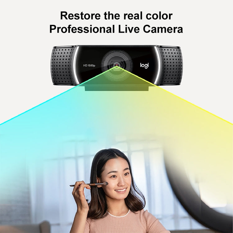 Logitech C922 Pro HD Pro Autofocus Webcam con streaming integrata Videocamera web 1080P, C922 Pro