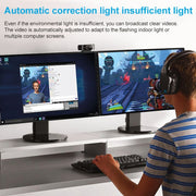 Logitech C922 Pro HD Pro Autofocus Webcam con streaming integrata Videocamera web 1080P, C922 Pro