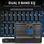 Mixer audio digitale XTUGA B1404FX a 14 canali