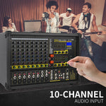 Mixer amplificato XTUGA PM1202 900W 10 canali
