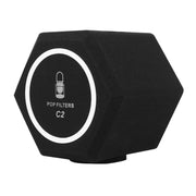 Sfera isolante con filtro antivento per microfono C2