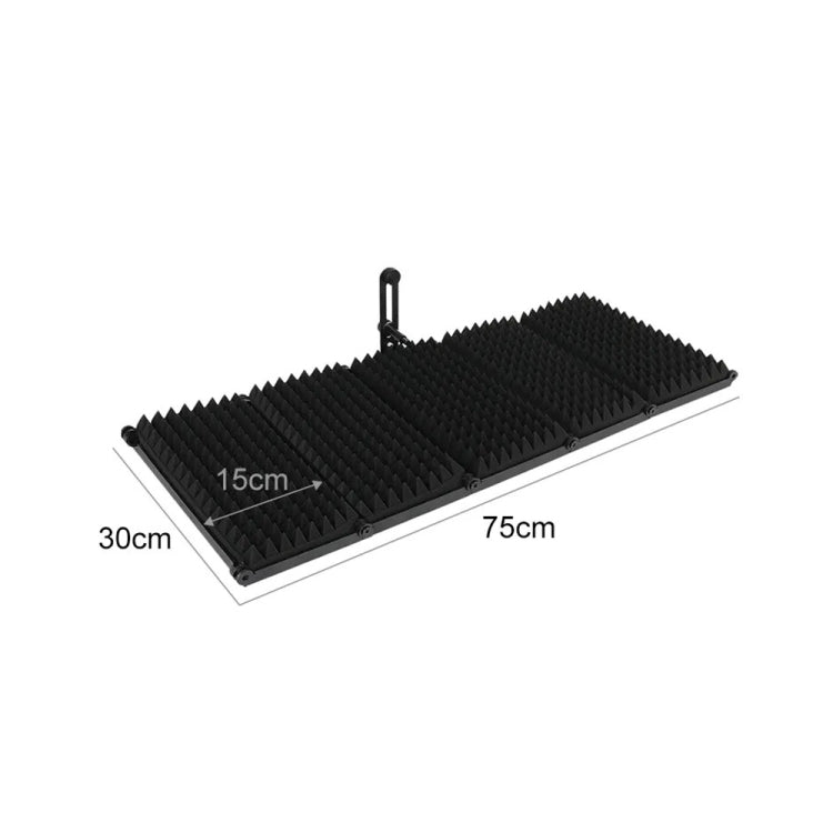 XTUGA P75 Schermo isolante microfono pieghevole