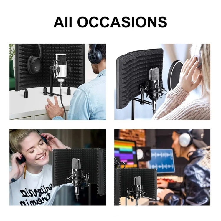 XTUGA P75 Schermo isolante microfono pieghevole