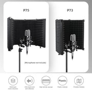 XTUGA P75 Schermo isolante microfono pieghevole
