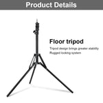 Supporto microfono da pavimento con treppiede XTUGA UL-03
