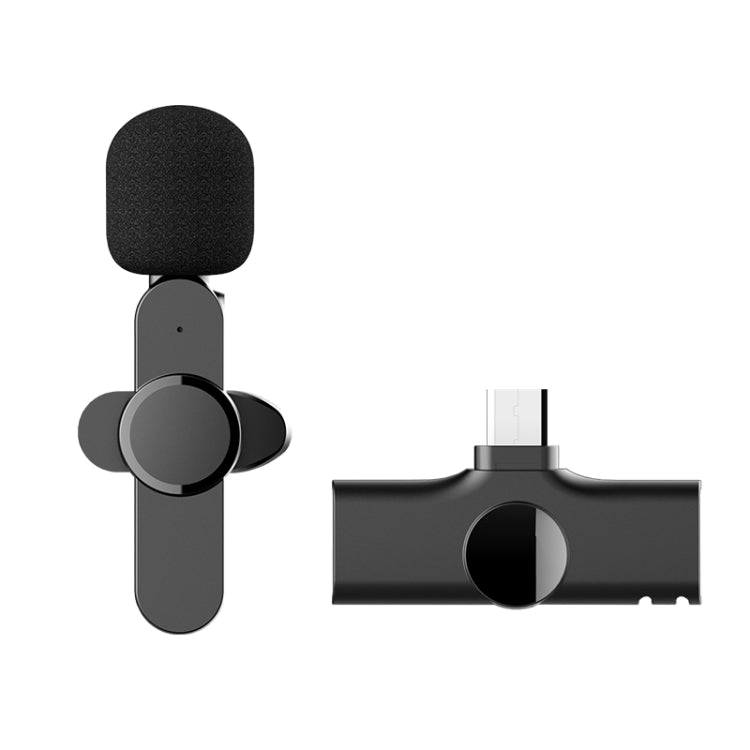 Microfono lavalier wireless con interfaccia USB-C