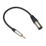 Cavo audio 3,5 mm maschio a XLR maschio 0,3 m