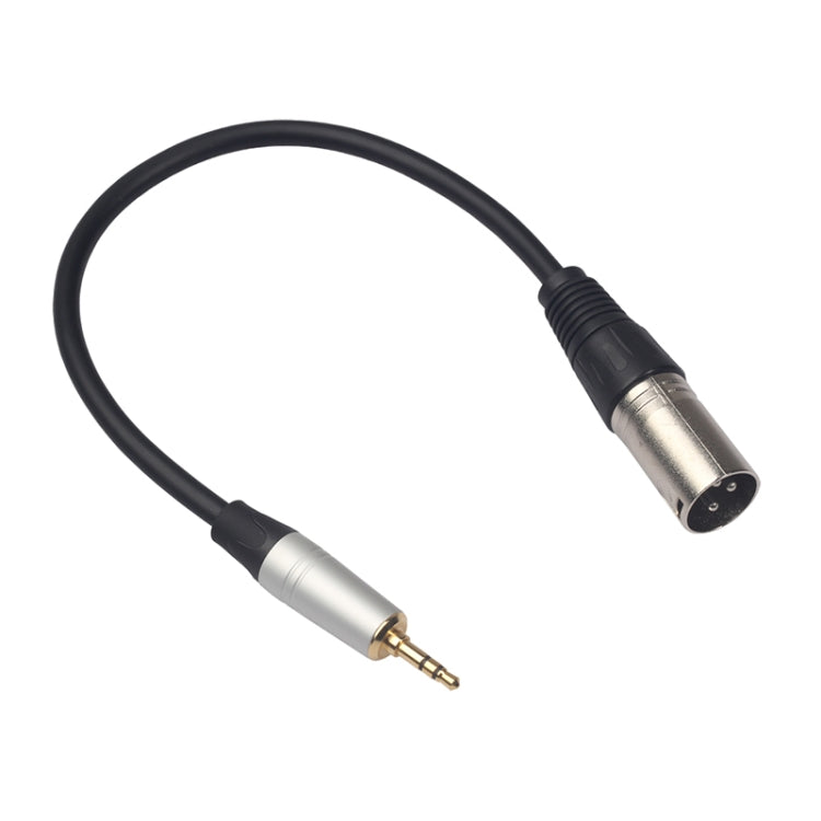 TC210KM173 3.5mm Male to XLR Male Audio Cable, Length: 0.3m, 3.5mm Male to XLR Male