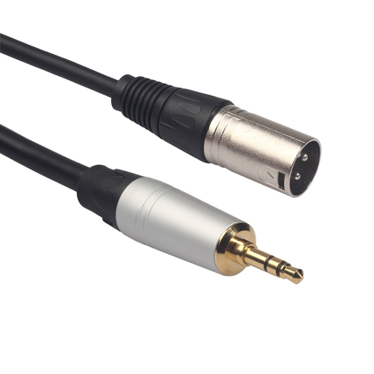 TC210KM173 3.5mm Male to XLR Male Audio Cable, Length: 0.3m, 3.5mm Male to XLR Male