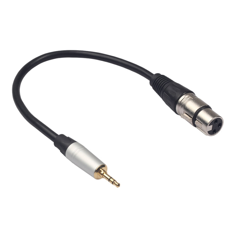 Cavo audio 3,5 mm maschio a XLR femmina 0,3 m
