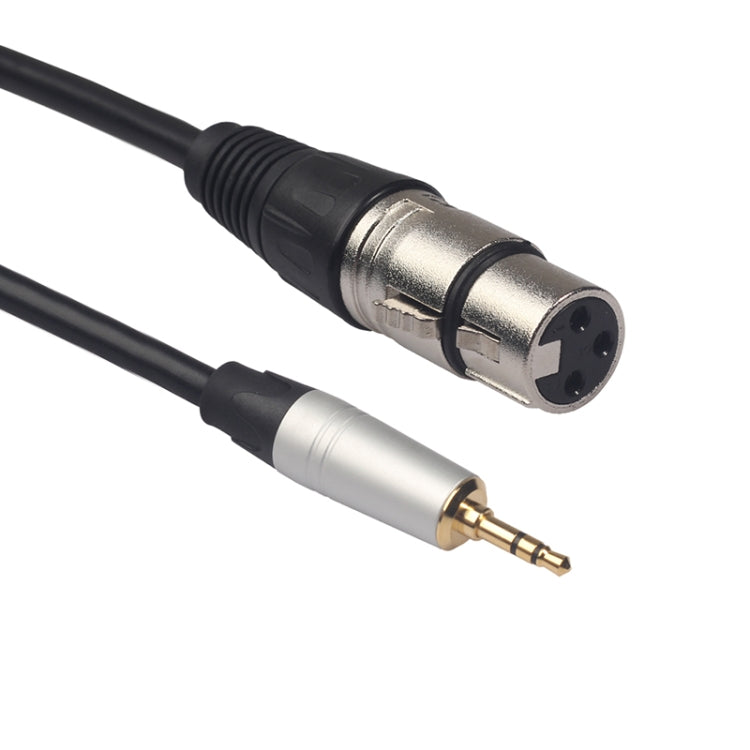 TC210KF183 3.5mm Male to XLR Female Audio Cable, Length: 0.3m, 3.5mm Male to XLR Female