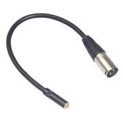 Cavo audio 3,5 mm femmina a XLR maschio 0,3 m
