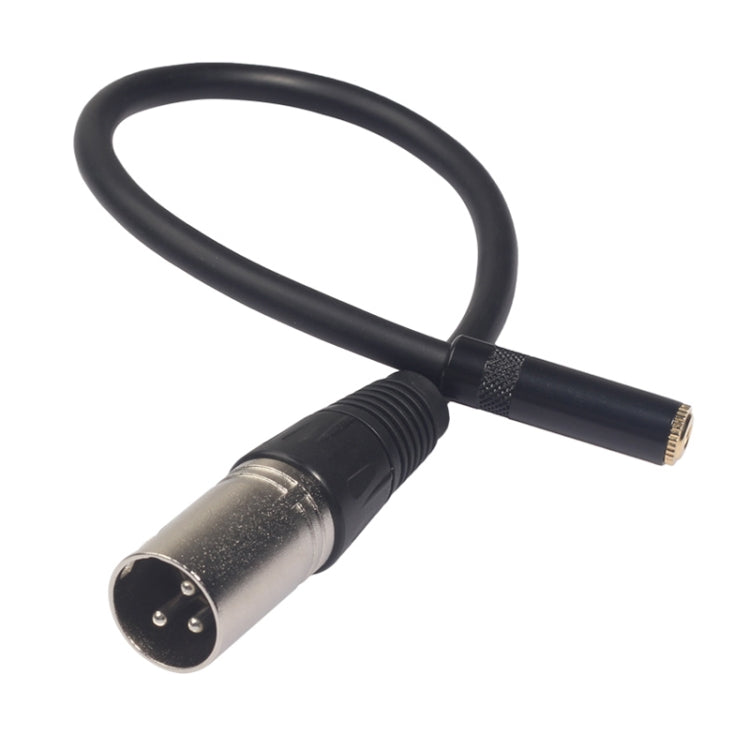 Cavo audio 3,5 mm femmina a XLR maschio 0,3 m
