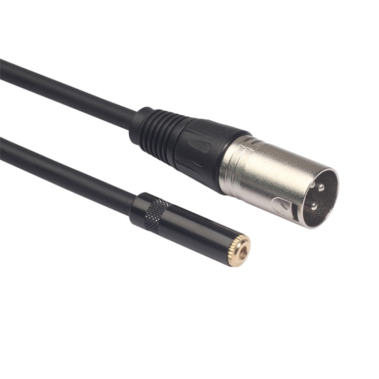 TC227K17-03 Cavo audio da 3,5 mm femmina a XLR maschio, lunghezza: 0,3 m, 3.5mm Female to XLR Male