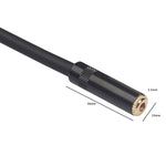 Cavo audio 3,5 mm femmina a XLR maschio 0,3 m