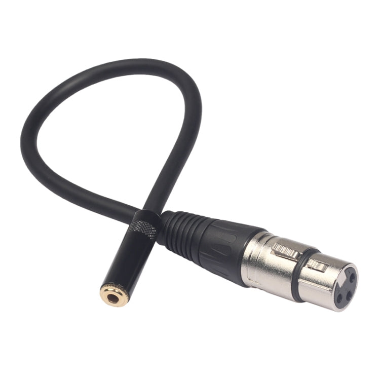 TC227K18-03 Cavo audio da 3,5 mm femmina a XLR femmina, lunghezza: 0,3 m, 3.5mm Female to XLR Female