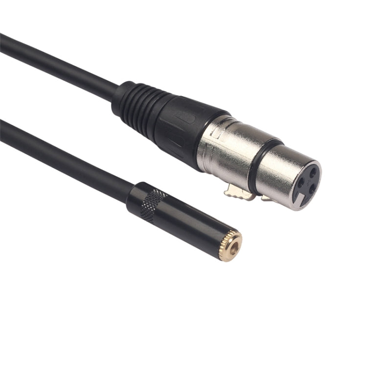 TC227K18-03 3.5mm Female to XLR Female Audio Cable, Length: 0.3m, 3.5mm Female to XLR Female